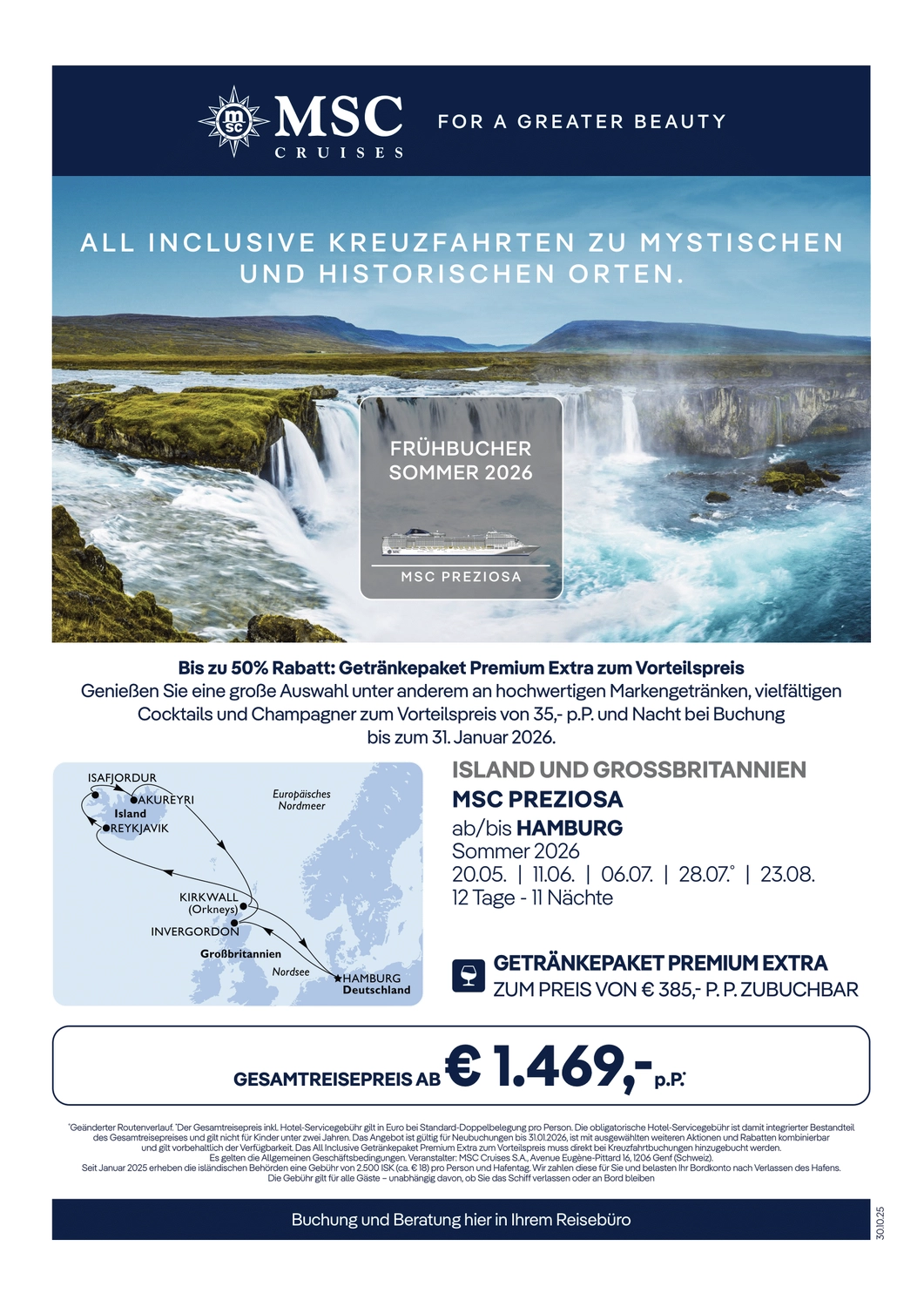 Kreuzfahrten, Cruceros, Cruises